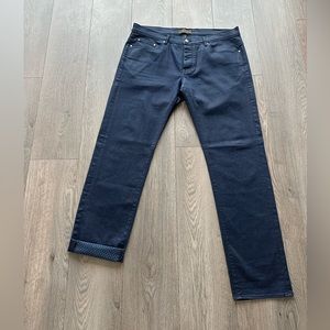 Ted Baker Button Fly Straight Slim Jeans